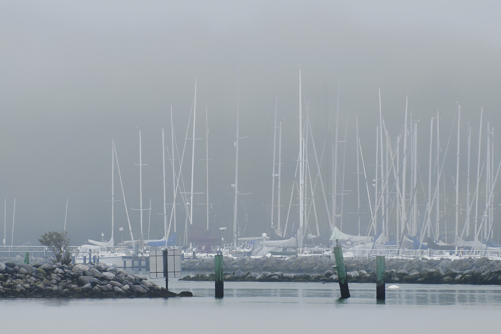 Ostsee: Segelboote in Heiligenhafen