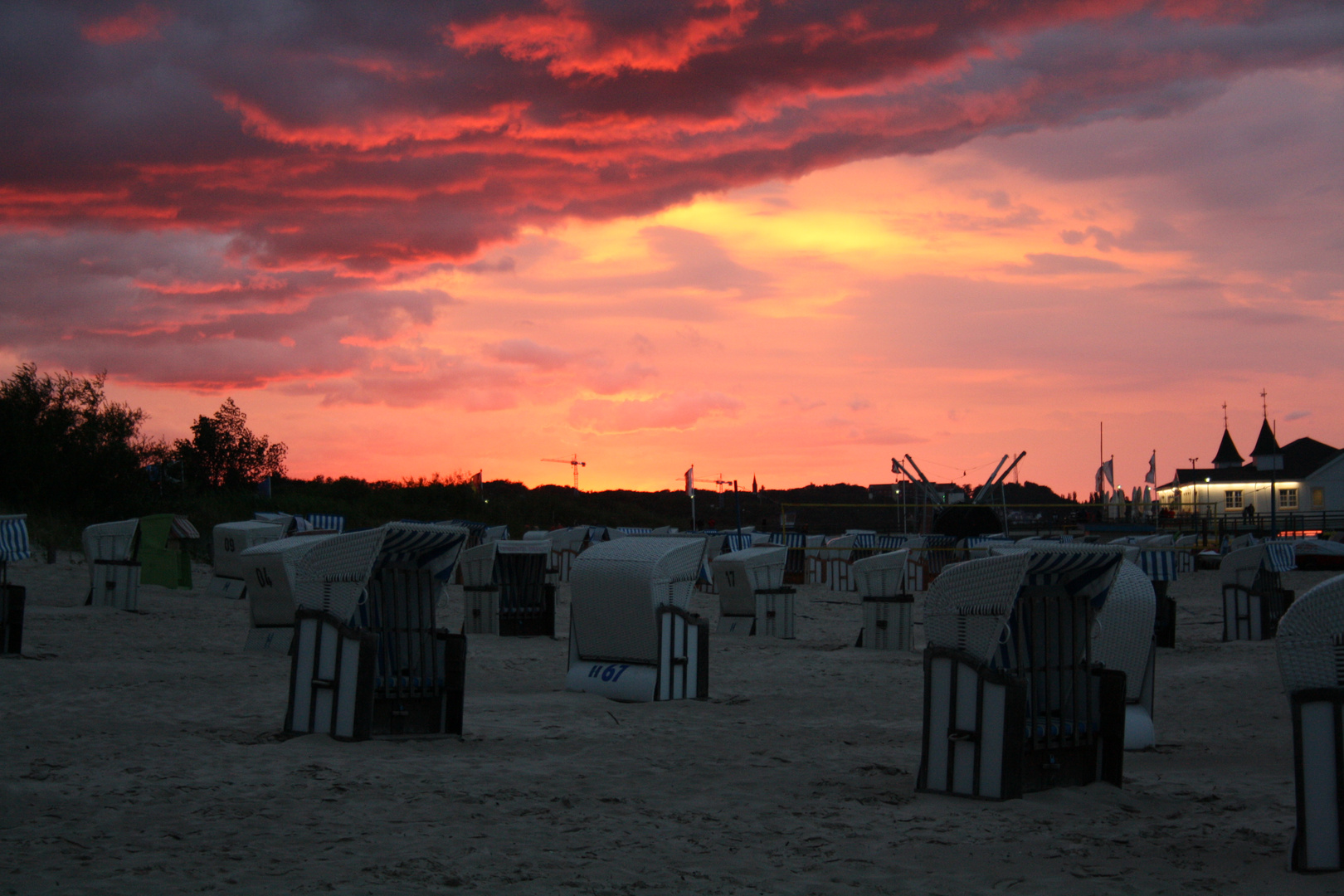 ostsee, sonnenuntergang