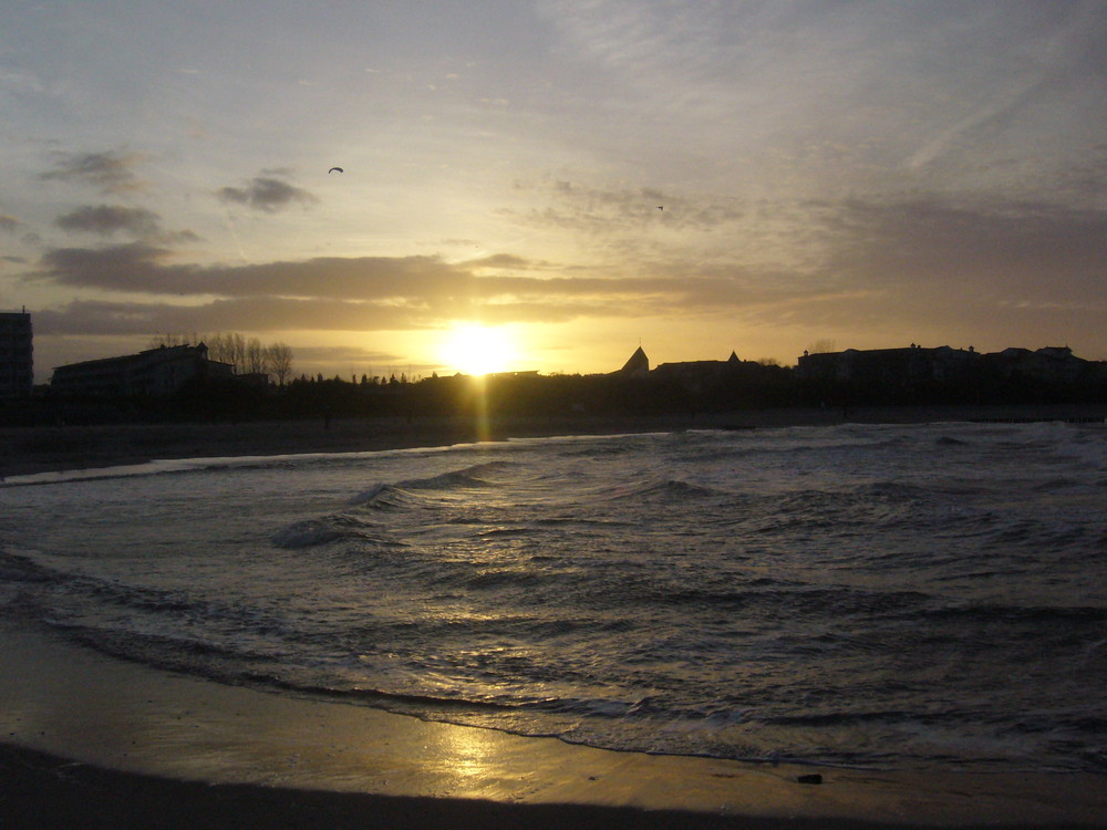 *Ostsee-Sonnenuntergang*