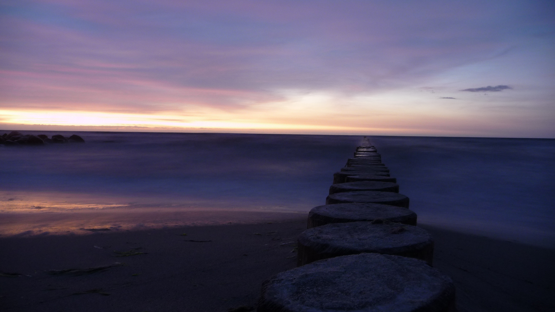 Ostsee Sonnenuntergang