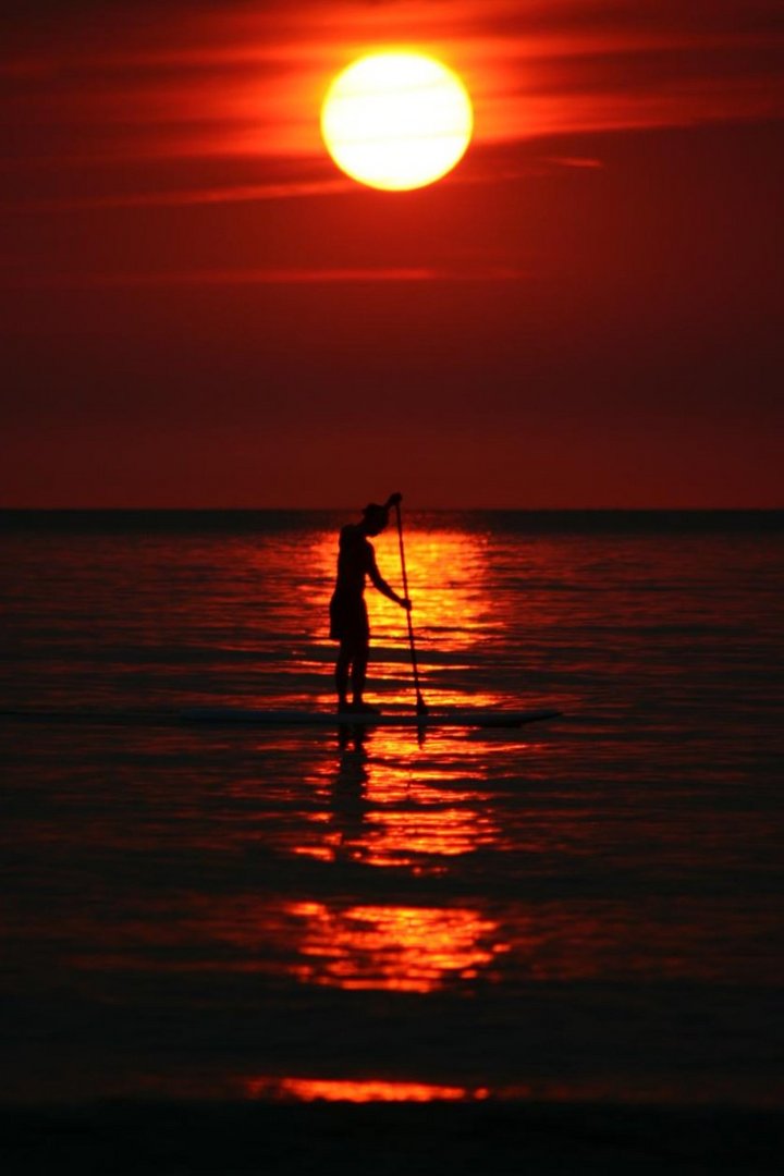 Ostsee: Sonnenuntergang