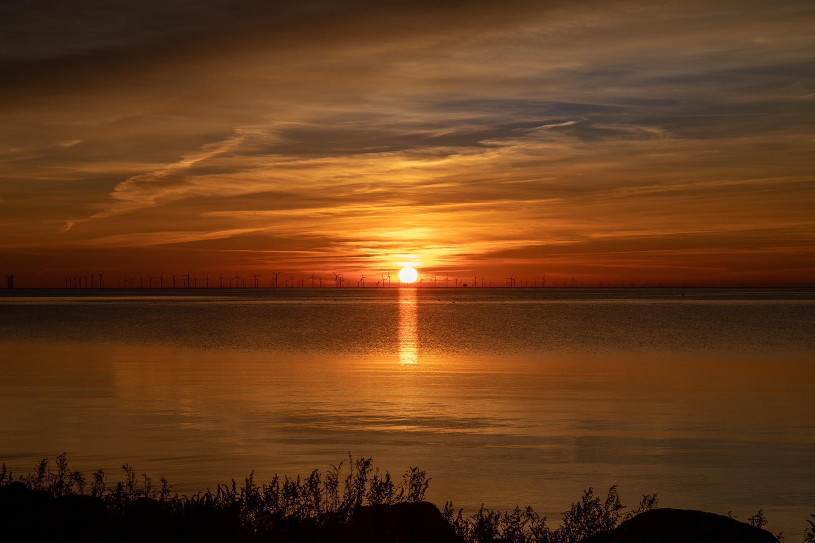 Ostsee Sonnenuntergang