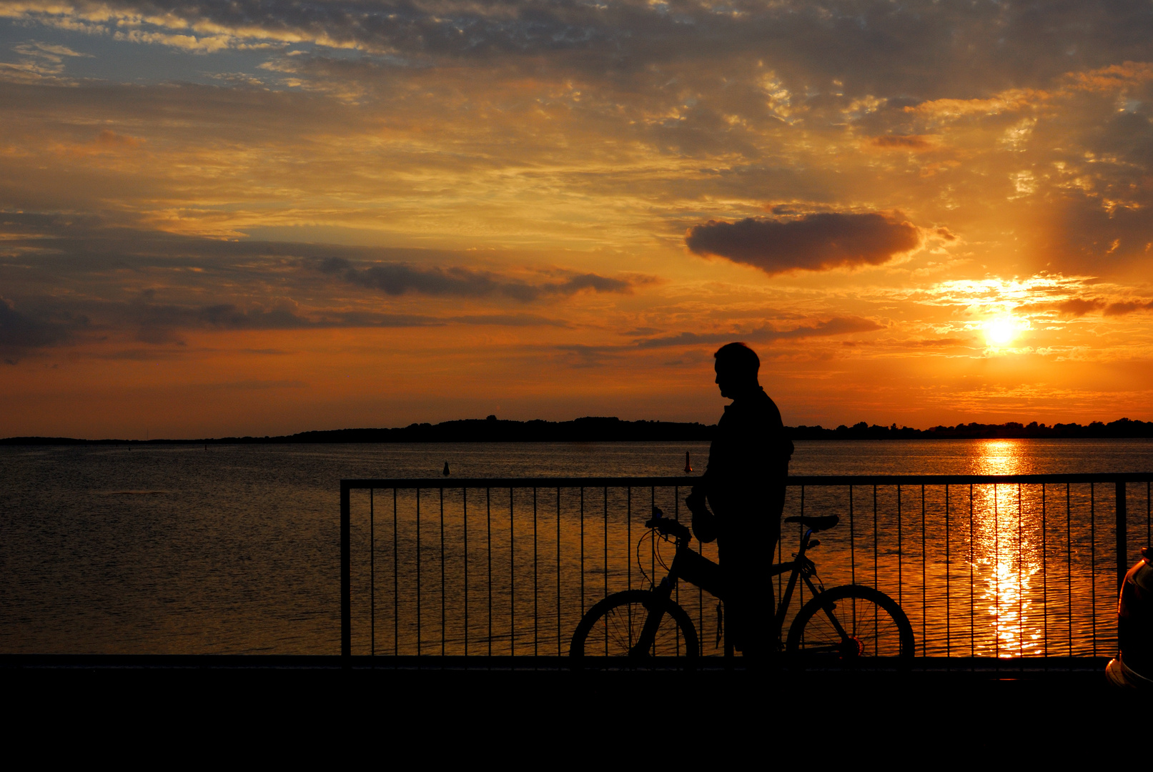 Ostsee Sonnenuntergang