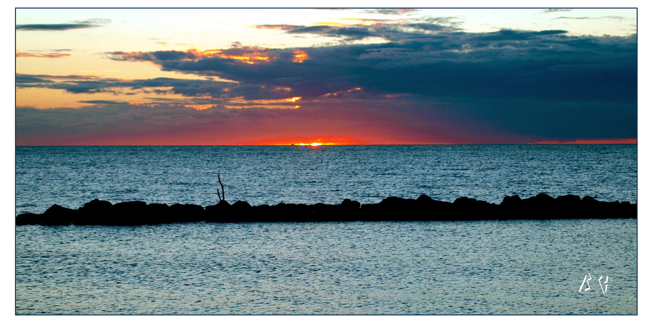 Ostsee Sonnenuntergang