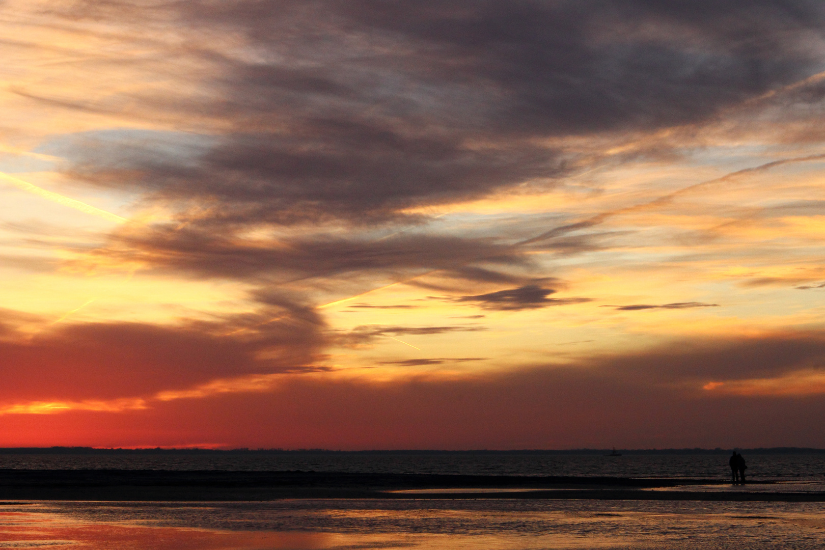 Ostsee Sonnenuntergang