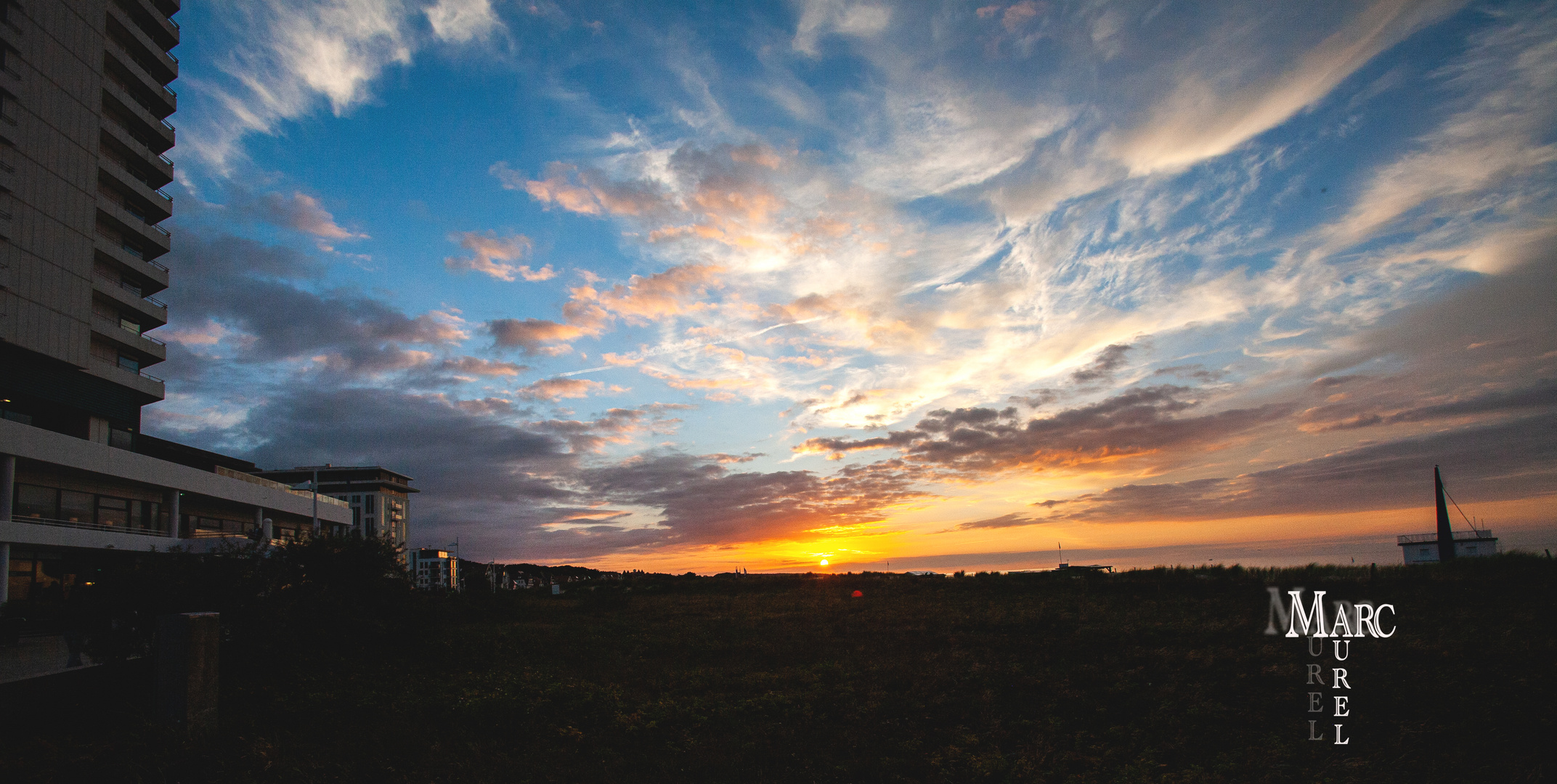 Ostsee  Sonnenuntergang Mit Herz