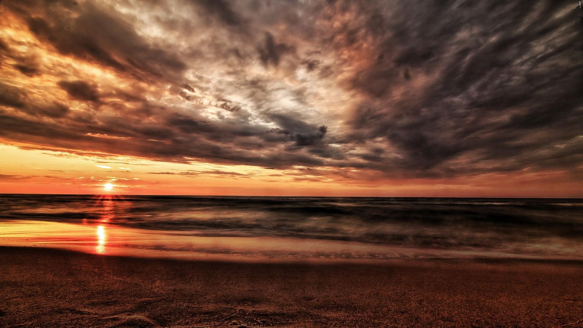 Ostsee - Sonnenuntergang-Sommer