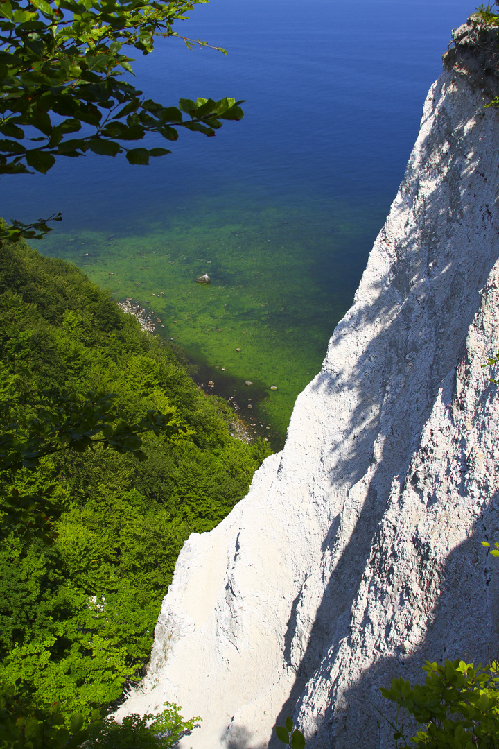 Ostsee vom Königsstuhl auf Rügen