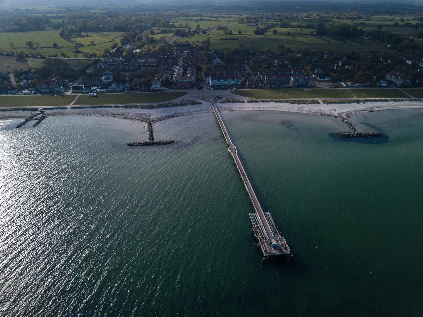 Ostsee von oben