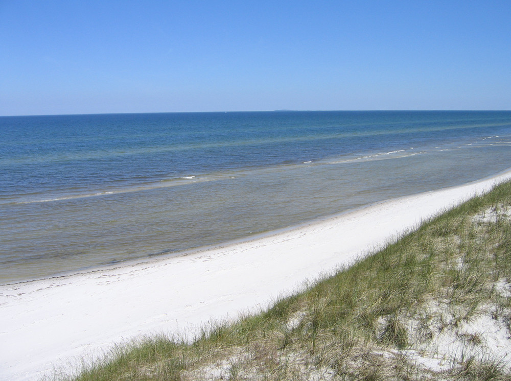 Ostsee Zingst Hohe Düne Richtung Osten