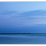 Ostsee zur blauen Stunde ...