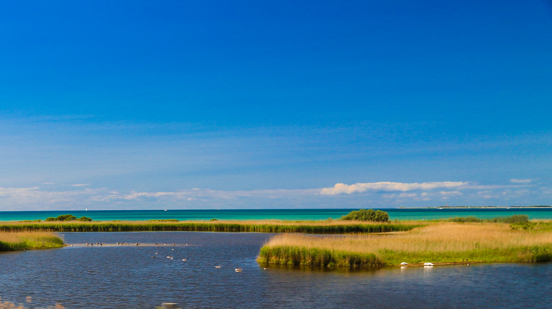 Ostsee zwischen Heiligenhafen und Fehmarn