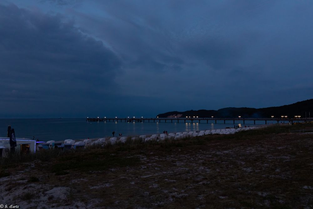 Ostseeabend - Seebrücke Binz (1)