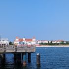 Ostseebad Binz vom Wasser aus