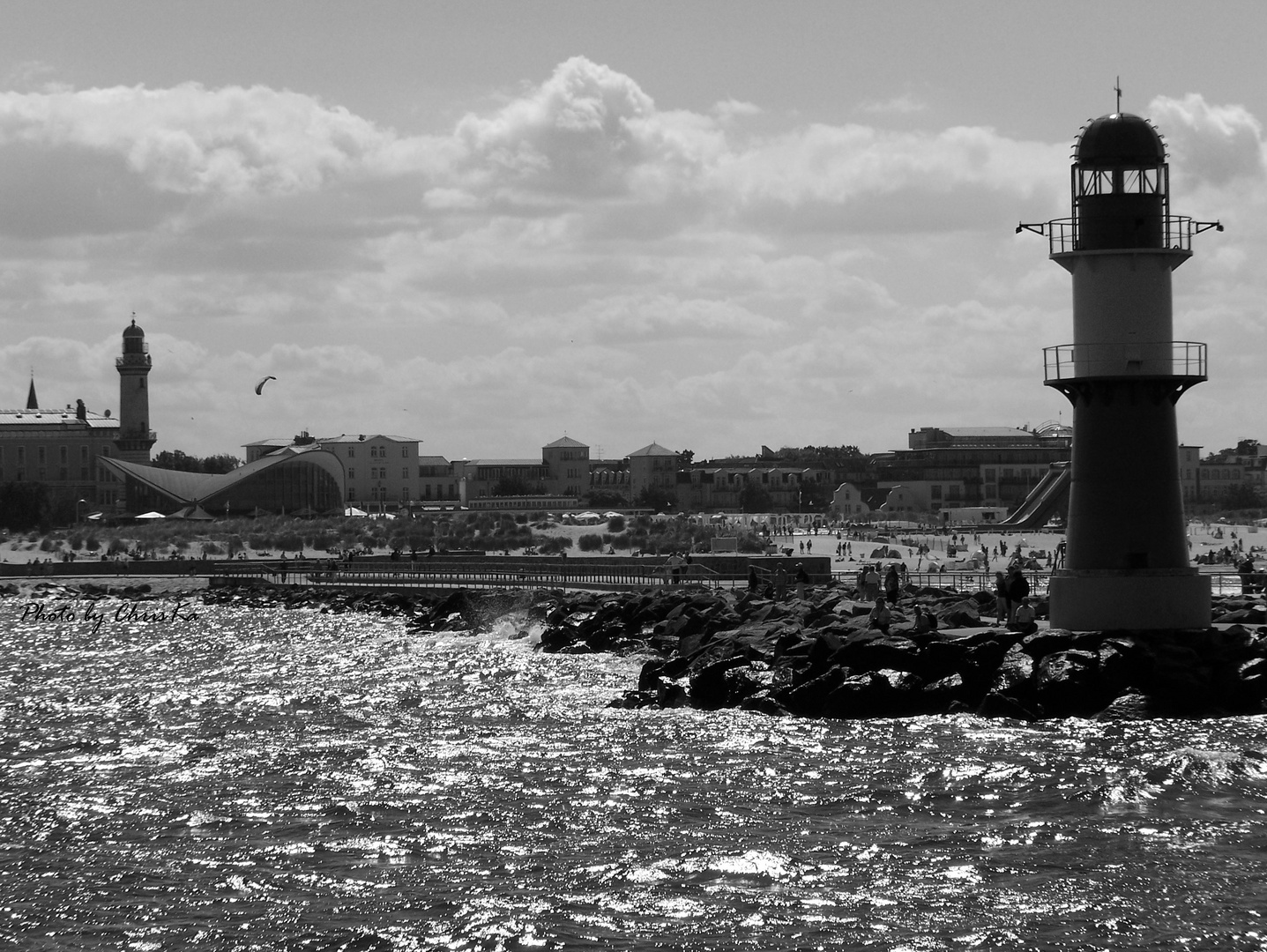 Ostseebad Warnemünde II sw