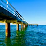 Ostseeimpressionen - Die Seebrücken - Timmendorfer Strand, auf starken Beinen