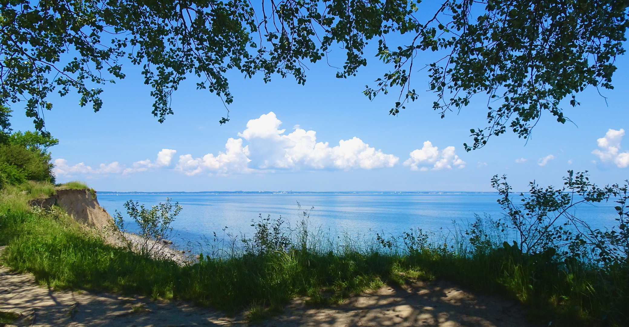 Ostseeimpressionen - hinter'm Blättervorhang -