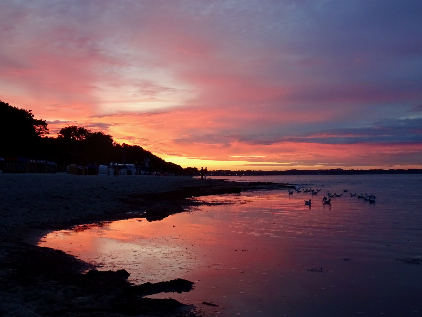 Ostseeimpressionen - MidSummerNightSun - "On the Beach"