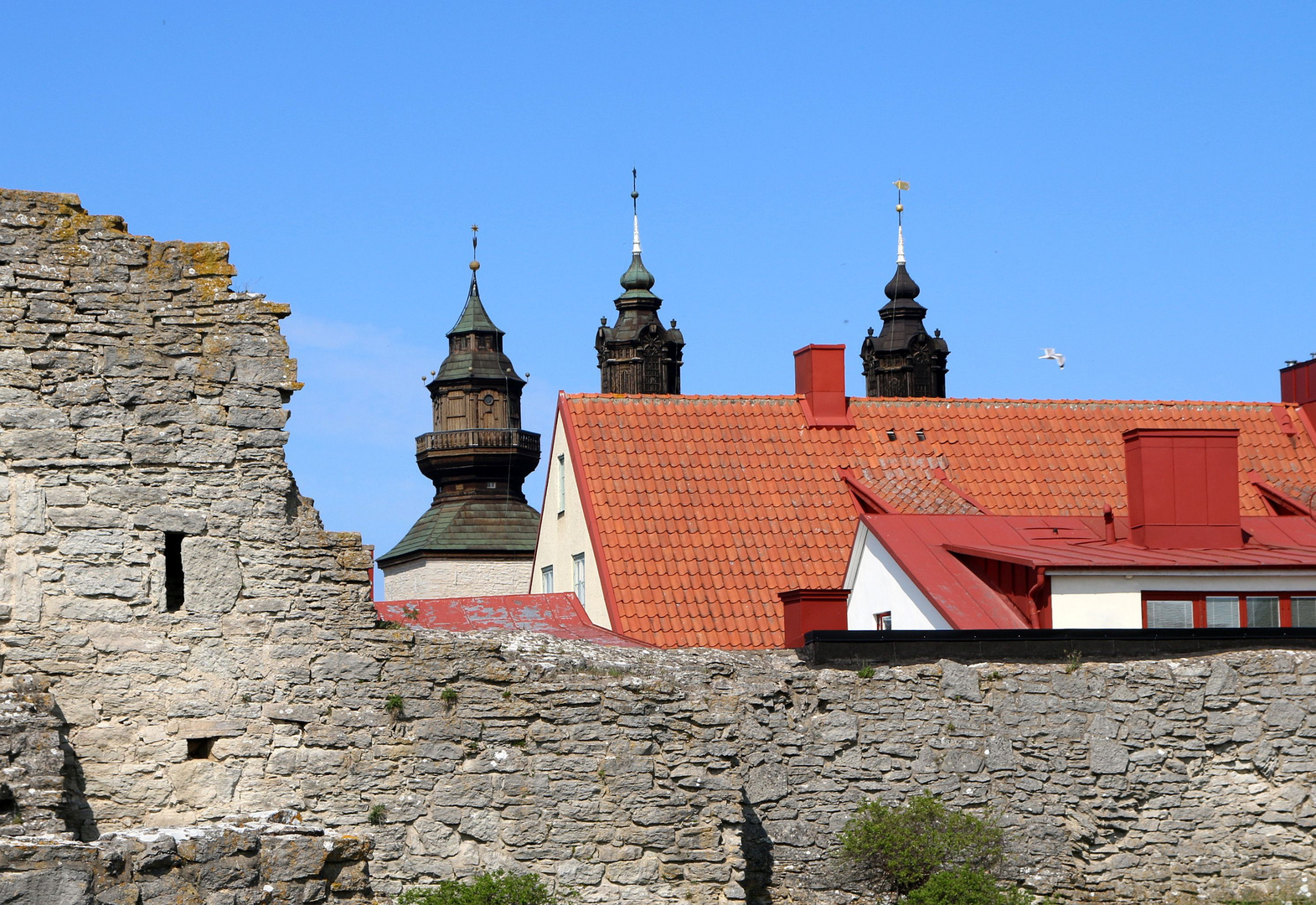 Ostseekreuzfahrt - Visby - Hinter der Stadtmauer