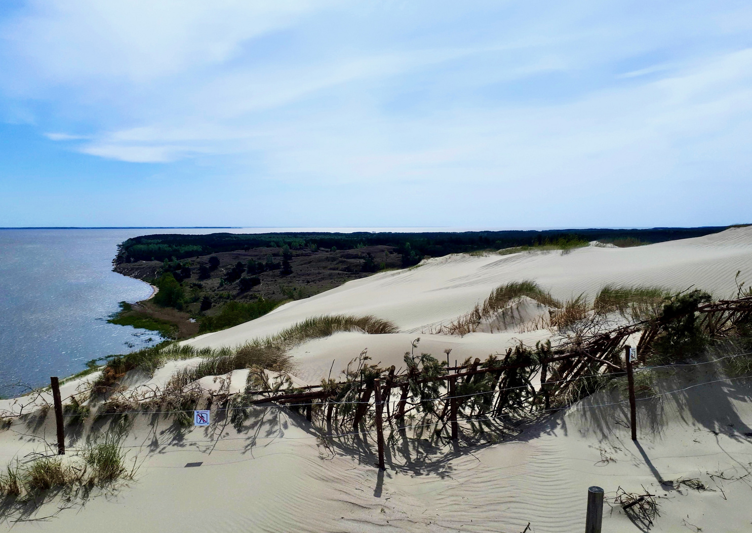 Ostseereise, Kurische Nehrung - Dünenblick