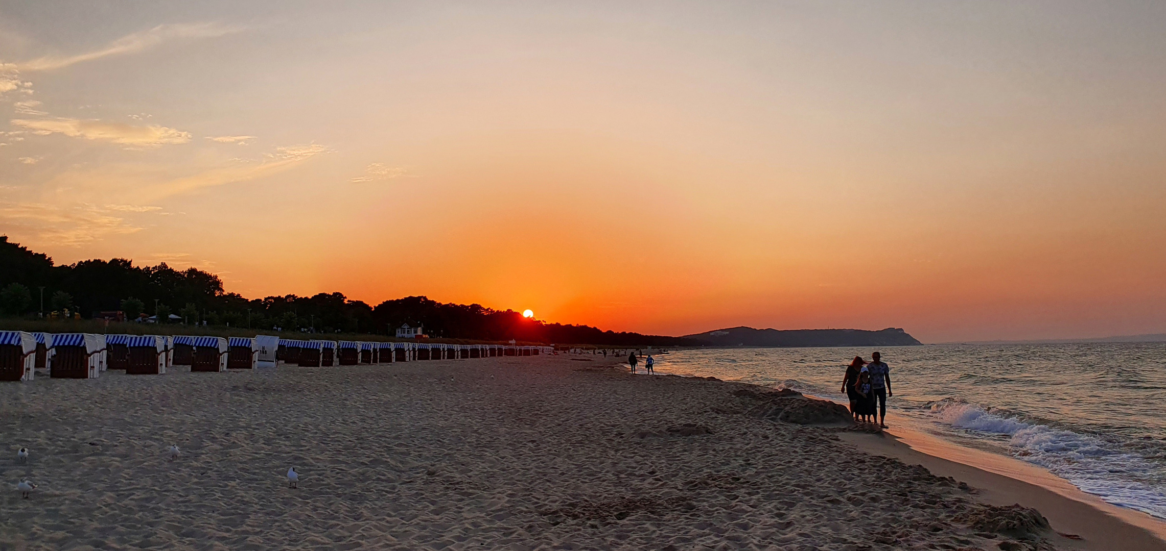 Ostseeromantik am Abend