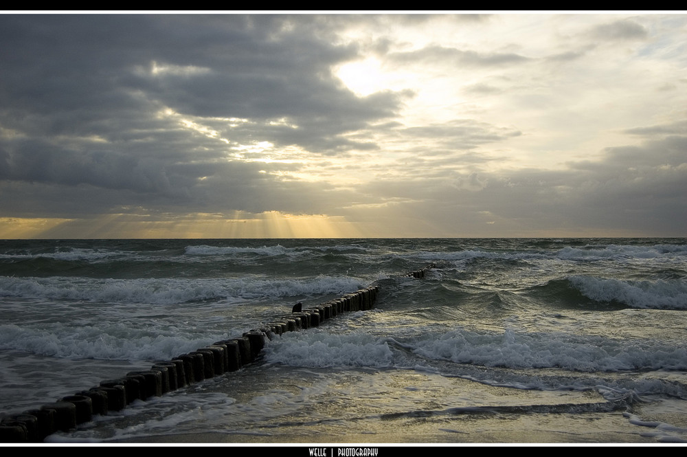 Ostseestrand auf der Insel Hiddensee