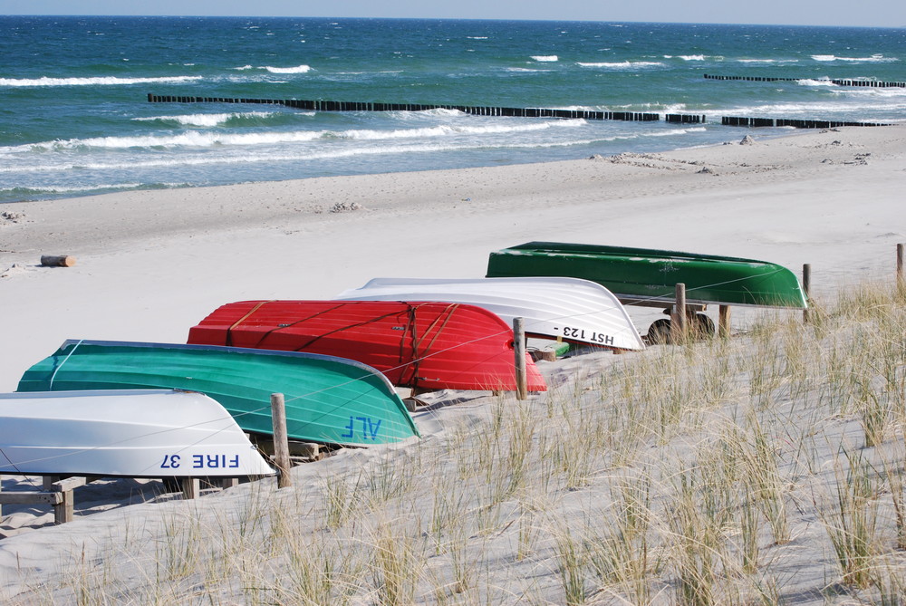 Ostseestrand im April 2009