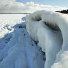 Ostseestrand im Winter