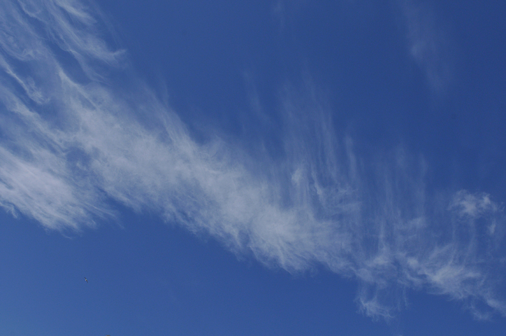 Ostseestrand: Sommer, Sonne, Wind und Wolken