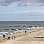 Ostseestrand Zempin , Usedom - Osterspaziergang