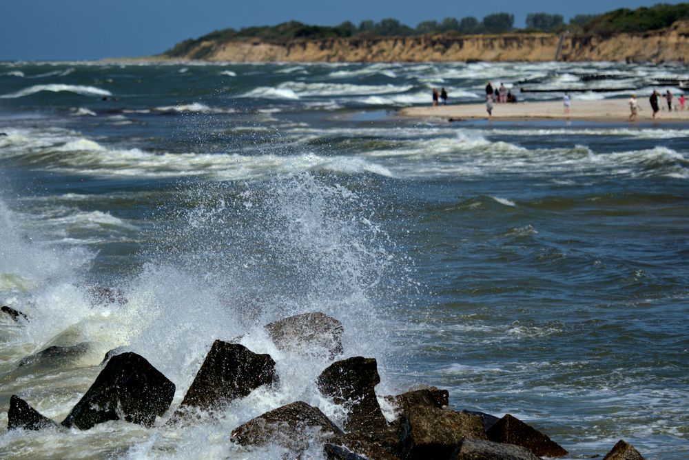 Ostseewellen Foto & Bild landschaften, sommer, wasser Bilder auf