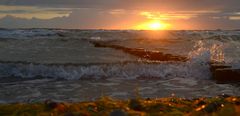 Ostseewetter am Abend