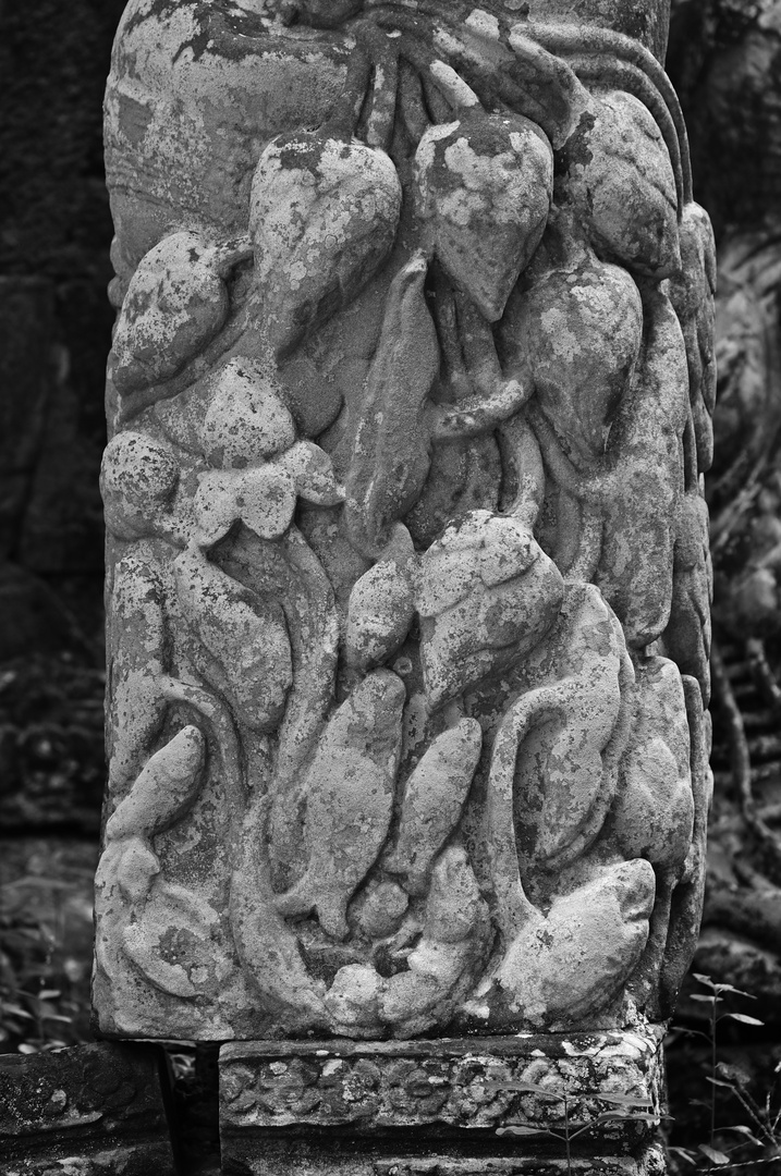 Osttor Angkor Thom - Detail