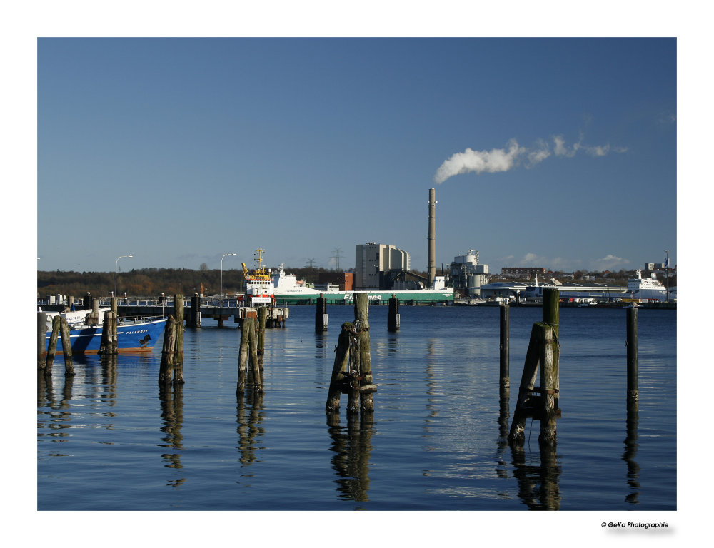 Ostuferhafen im Winter