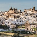 Ostuni am Spätnachmittag