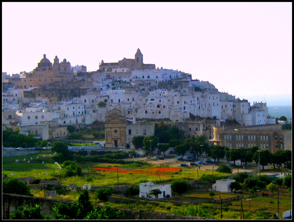 Ostuni..meravigliosa...ma che fatica arrivarci ..in bici