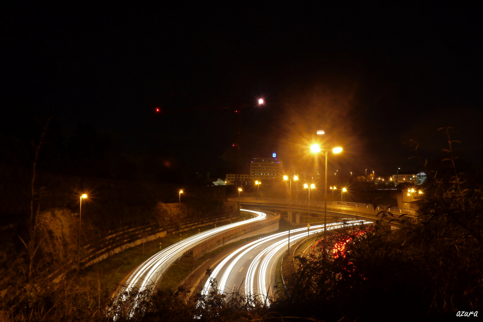 Ostwestfalendamm bei Nacht :)