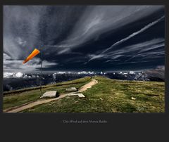 Ostwind auf dem Monte Baldo