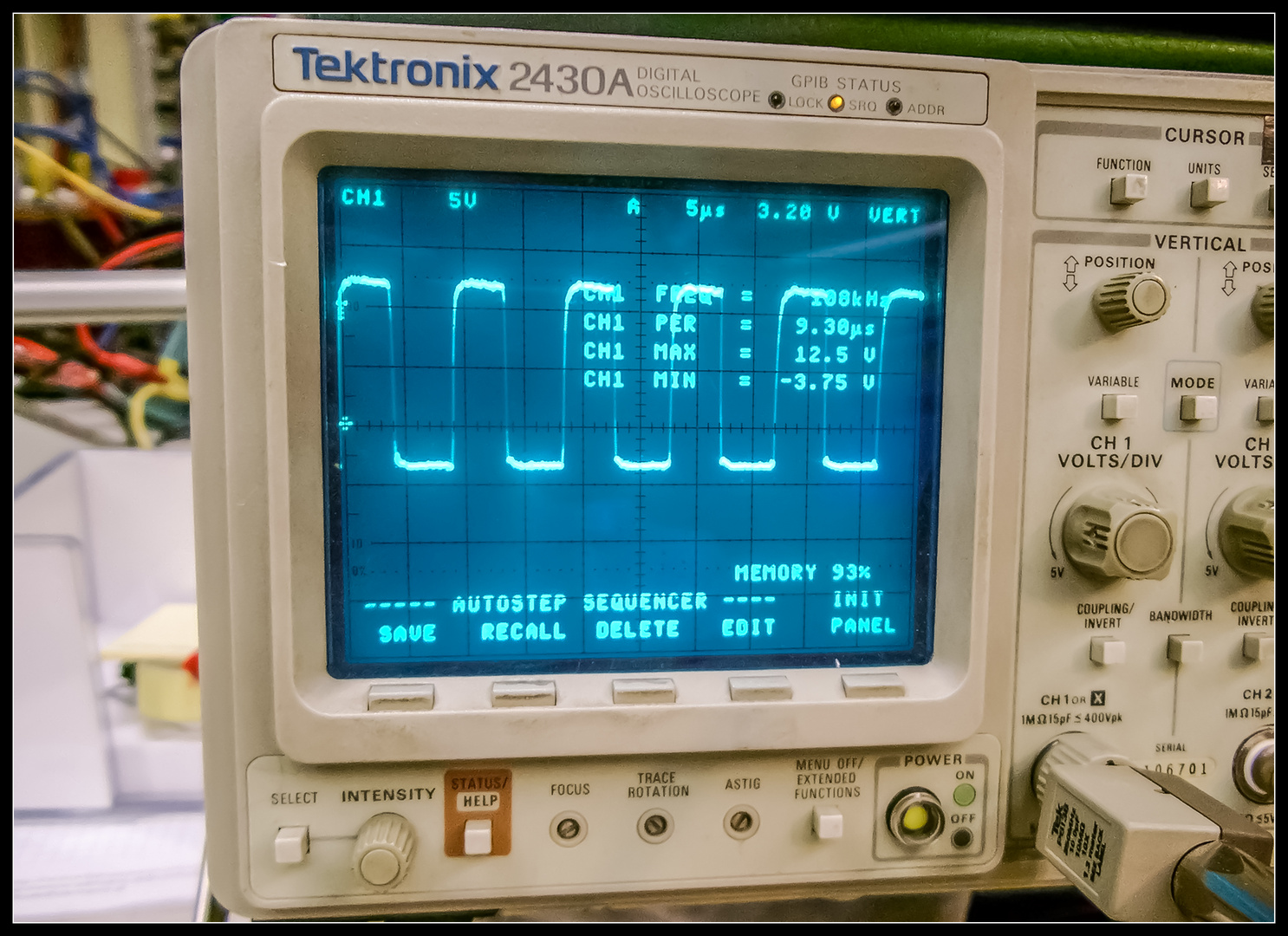 Oszibild 108kHz