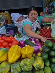 otavalo market ecuador