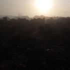 Otherworldly landscape, Winchburgh Shale Bing