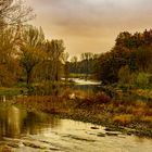 Otoño, rio Ter 