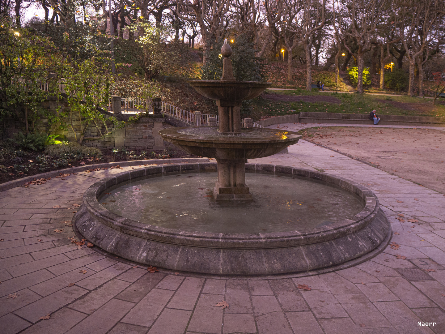 Otra fuente de La Alameda.de Santiago.