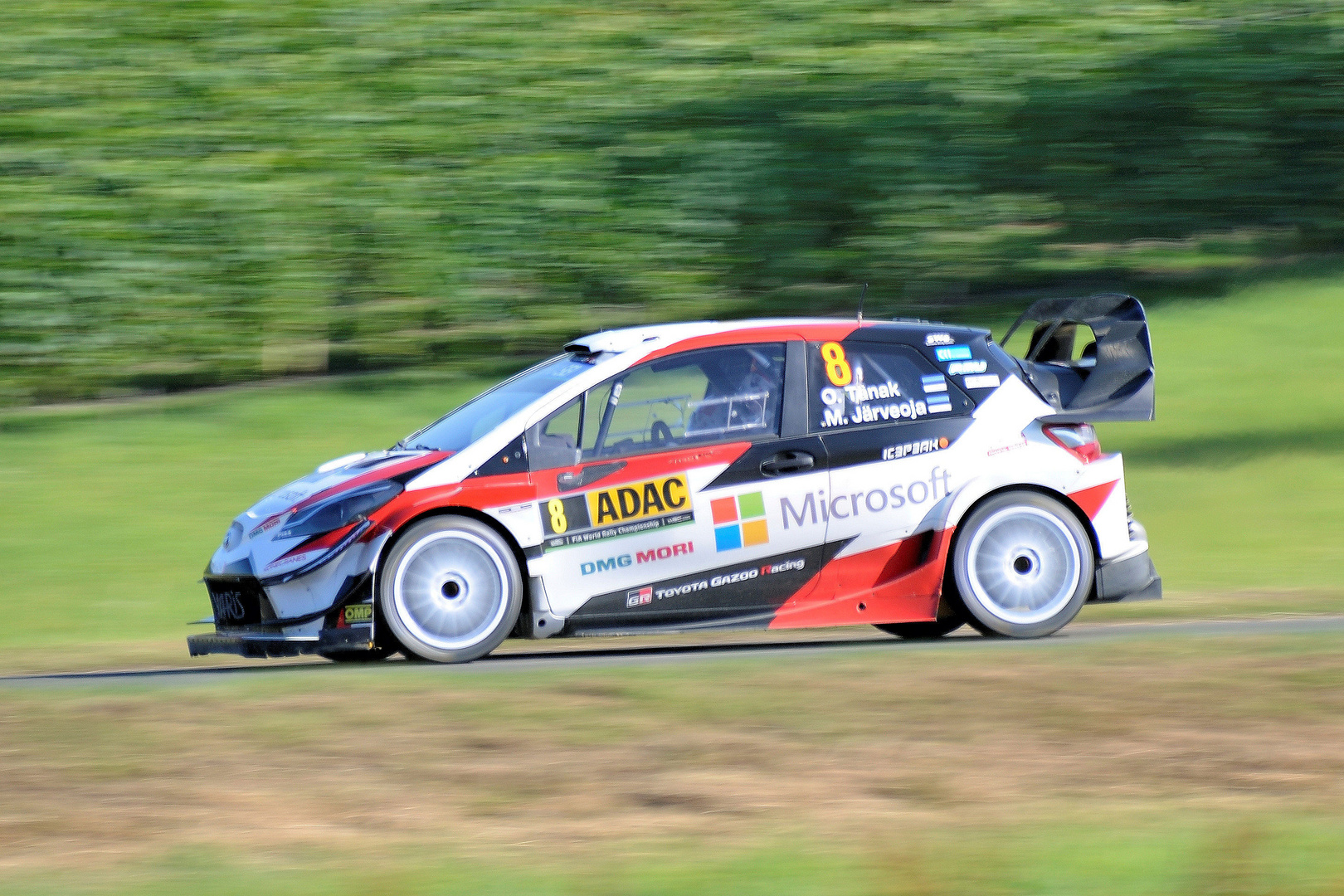 Ott Tänak Toyota Yaris WRC