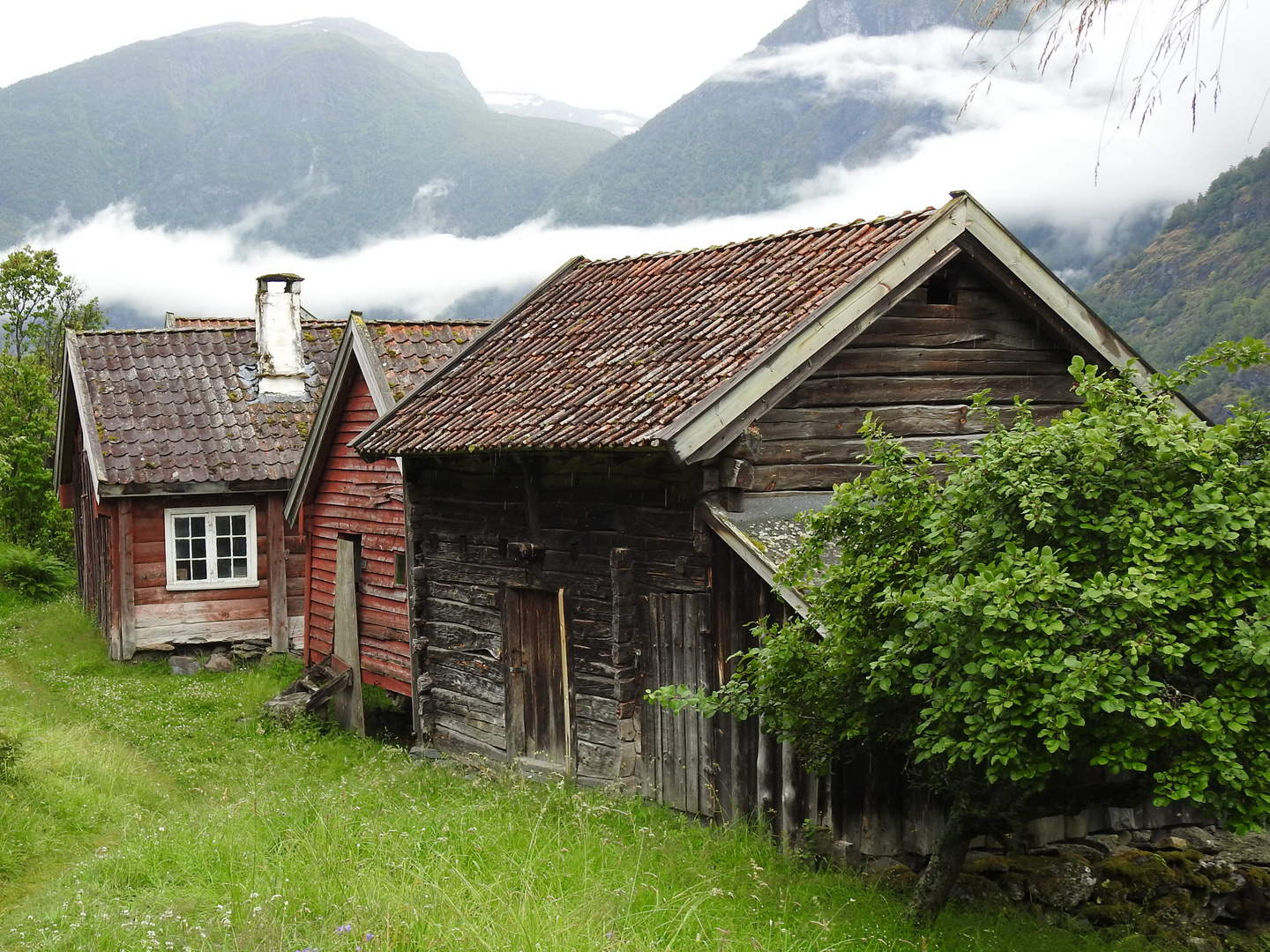 Otternes am Aurlandsfjord, Norwegen