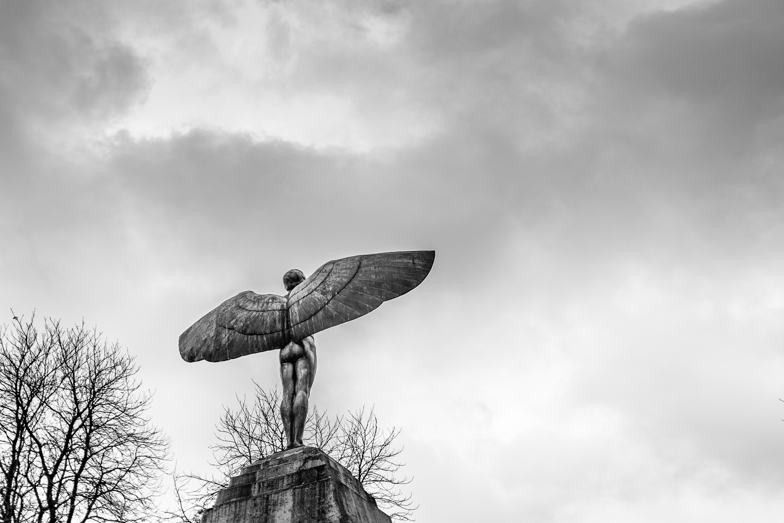 Otto Lilienthal Denkmal Berlin Foto & Bild denkmal, skulptur, statue