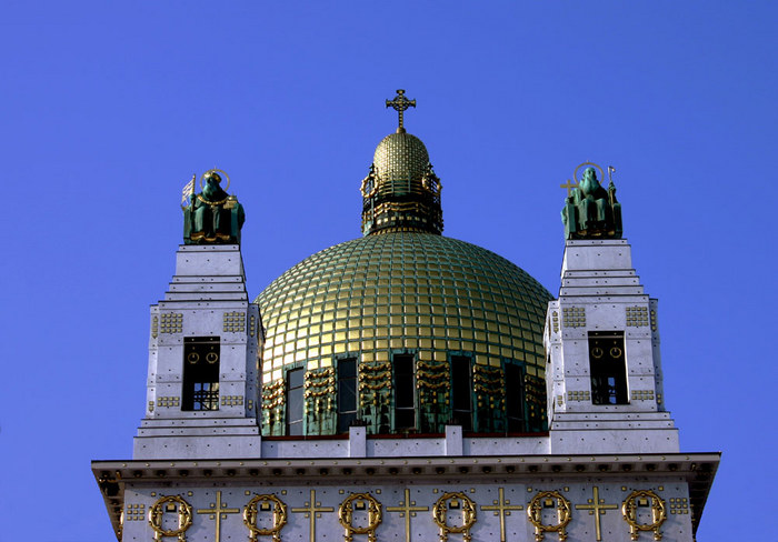 Otto Wagner KIrche Kuppel