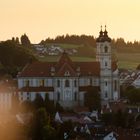 Ottobeuren gegen die Sonne