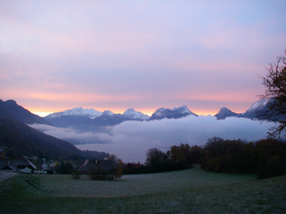 Ou est passé le Lac d'Annecy