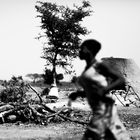 Ouagadougou Running Woman